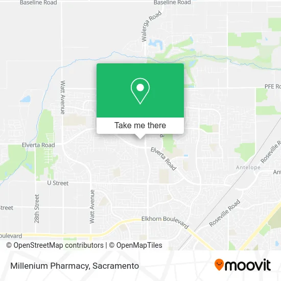 Mapa de Millenium Pharmacy