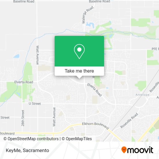 KeyMe map