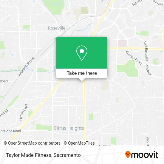 Mapa de Taylor Made Fitness