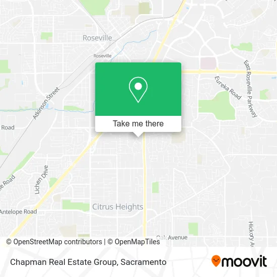 Chapman Real Estate Group map