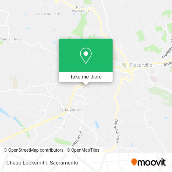 Cheap Locksmith map