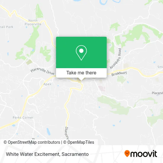 White Water Excitement map
