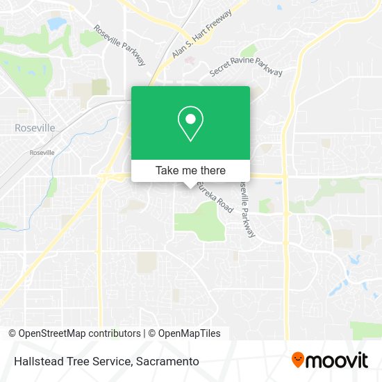 Hallstead Tree Service map