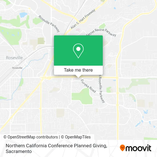 Northern California Conference Planned Giving map