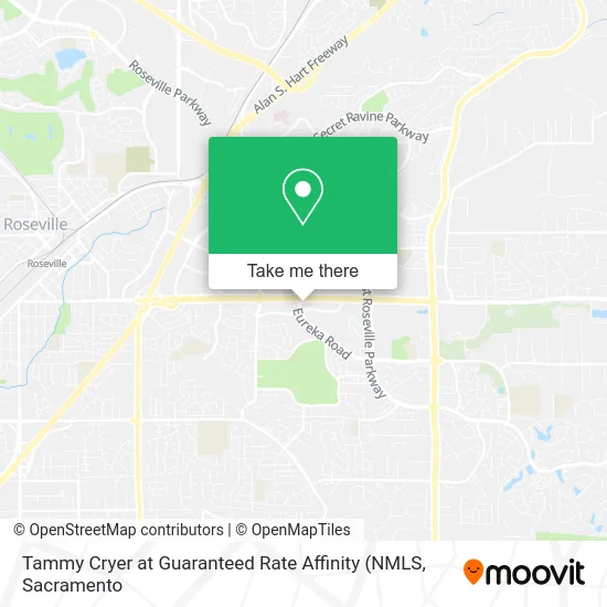 Tammy Cryer at Guaranteed Rate Affinity map