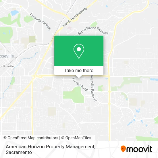 American Horizon Property Management map