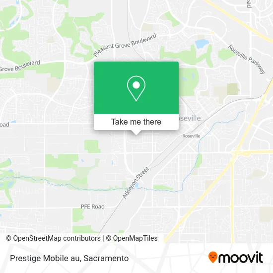 Mapa de Prestige Mobile au