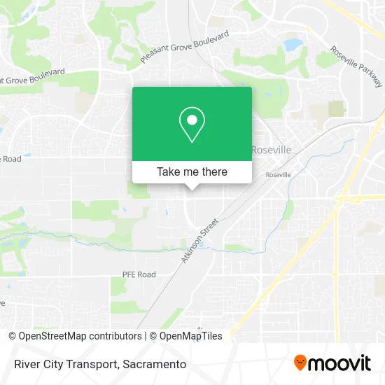 Mapa de River City Transport
