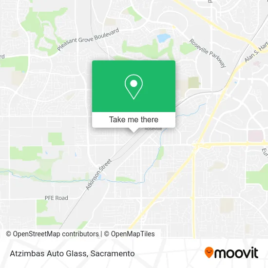 Mapa de Atzimbas Auto Glass