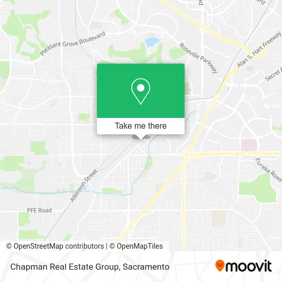 Mapa de Chapman Real Estate Group