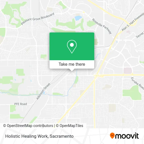 Mapa de Holistic Healing Work
