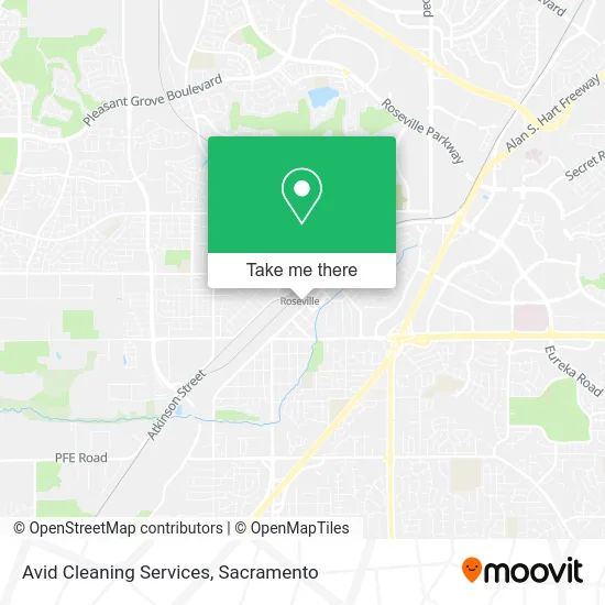 Avid Cleaning Services map