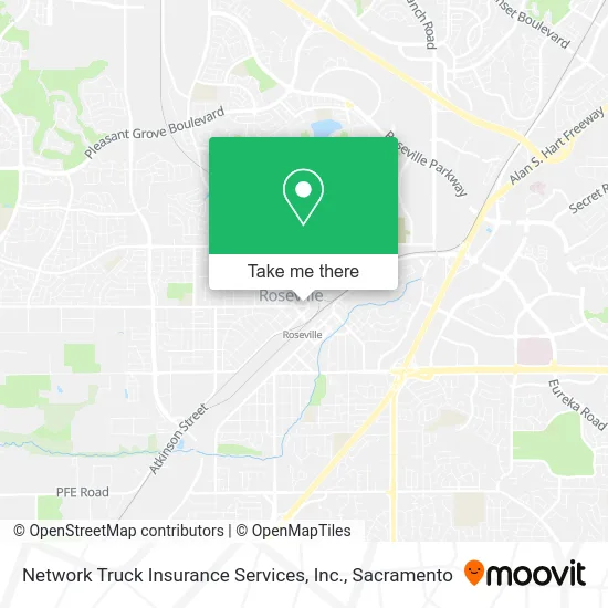 Mapa de Network Truck Insurance Services, Inc.