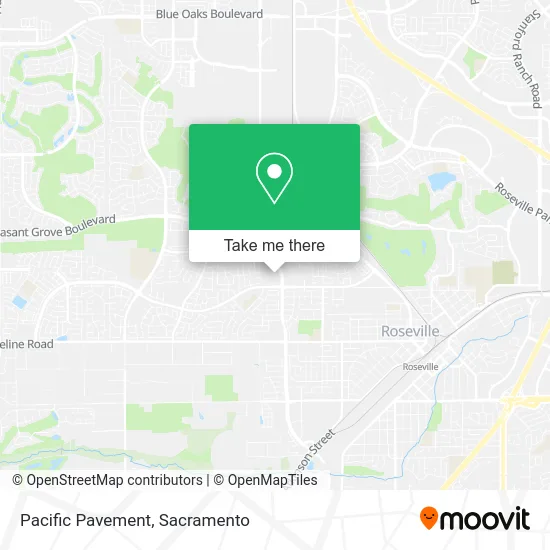 Mapa de Pacific Pavement