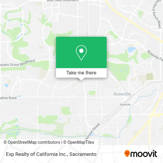 Mapa de Exp Realty of California Inc.