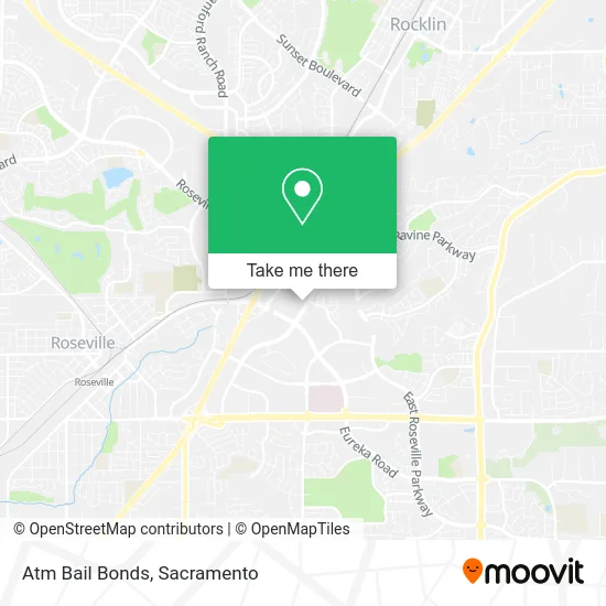 Atm Bail Bonds map