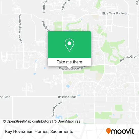 Mapa de Kay Hovnanian Homes