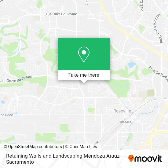 Mapa de Retaining Walls and Landscaping Mendoza Arauz
