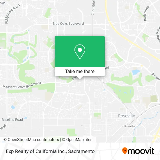 Mapa de Exp Realty of California Inc.