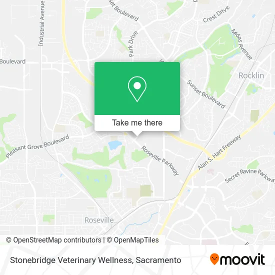 Mapa de Stonebridge Veterinary Wellness