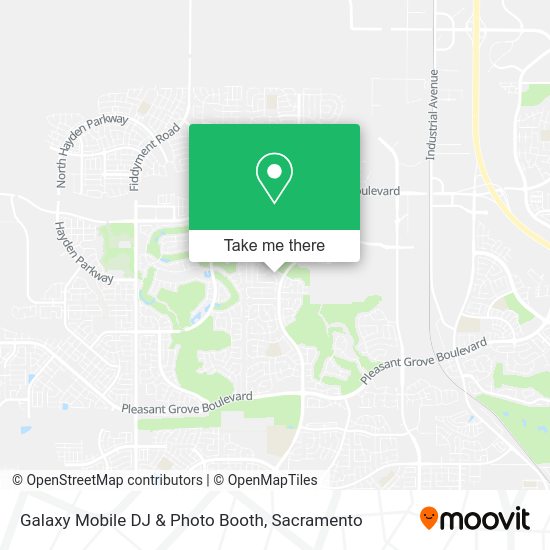 Galaxy Mobile DJ & Photo Booth map
