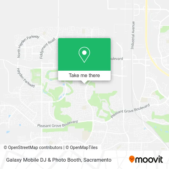 Mapa de Galaxy Mobile DJ & Photo Booth