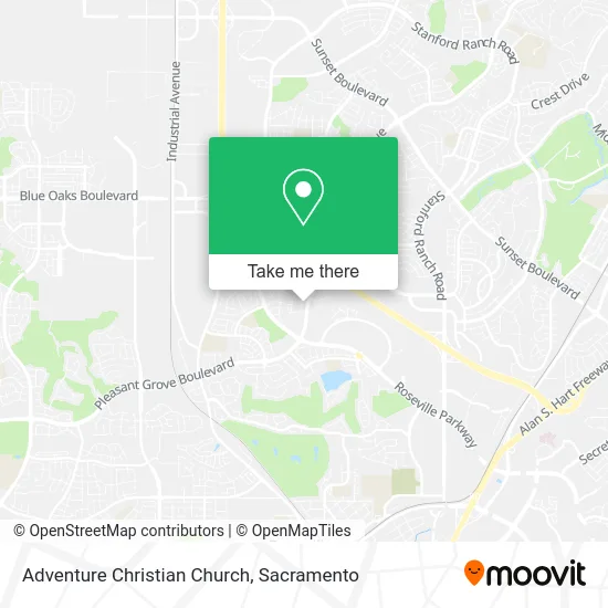 Mapa de Adventure Christian Church