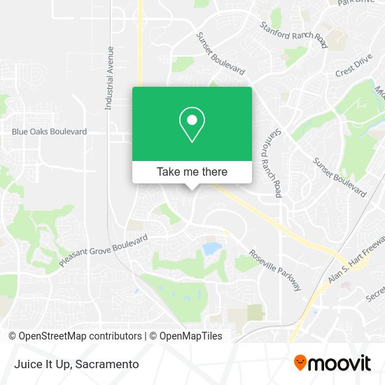 Juice It Up map