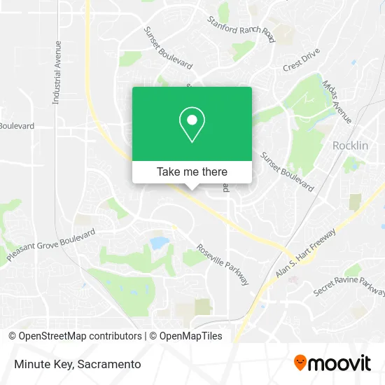 Mapa de Minute Key