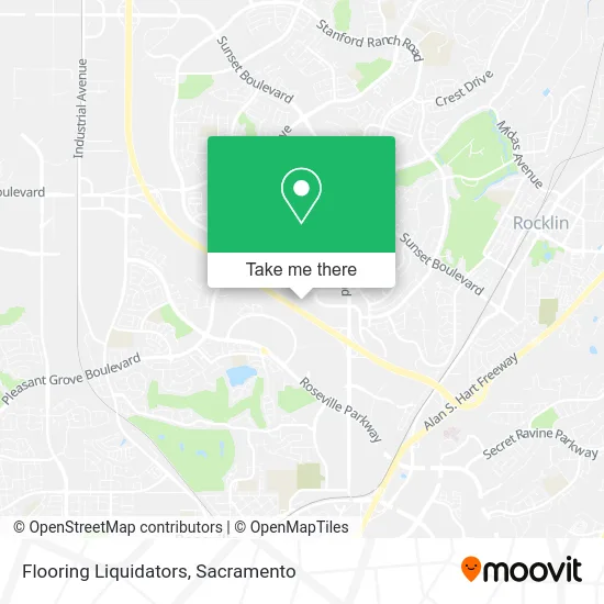 Mapa de Flooring Liquidators