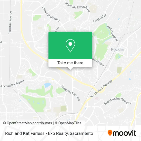 Mapa de Rich and Kat Farless - Exp Realty