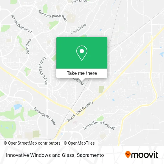 Mapa de Innovative Windows and Glass