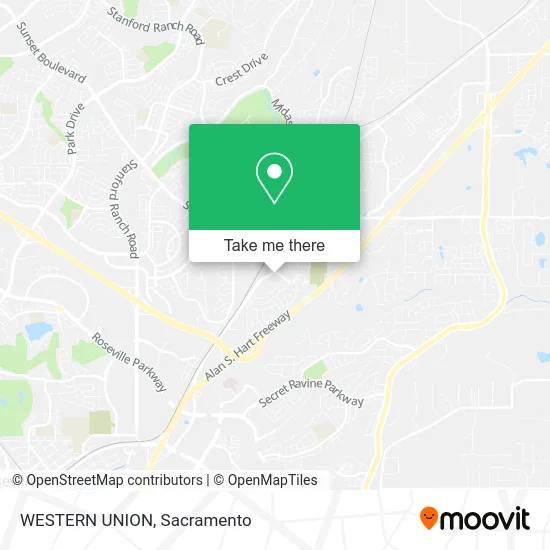 Mapa de WESTERN UNION