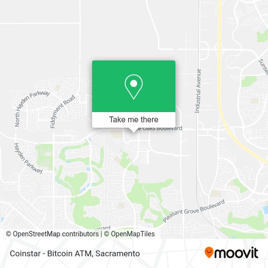 Coinstar - Bitcoin ATM map