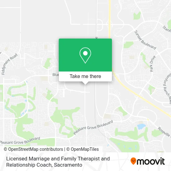 Licensed Marriage and Family Therapist and Relationship Coach map