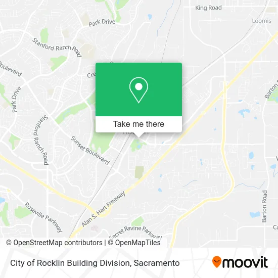 Mapa de City of Rocklin Building Division