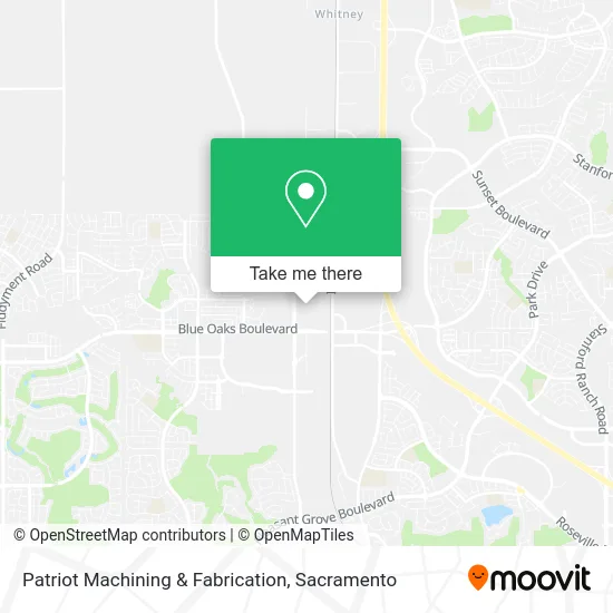 Mapa de Patriot Machining & Fabrication