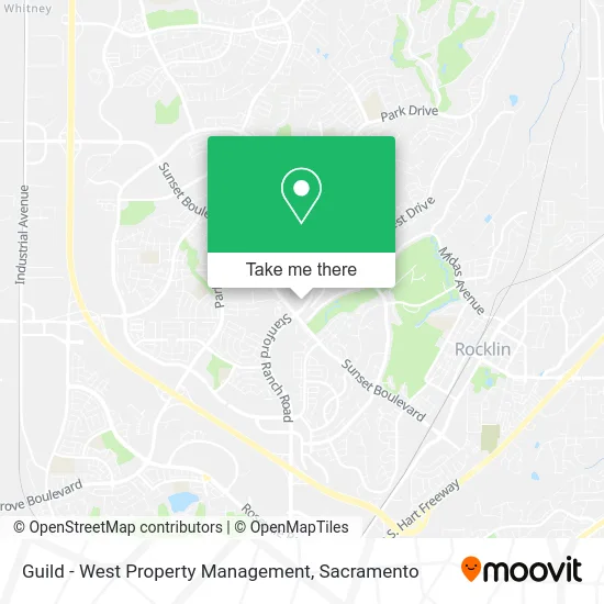 Guild - West Property Management map