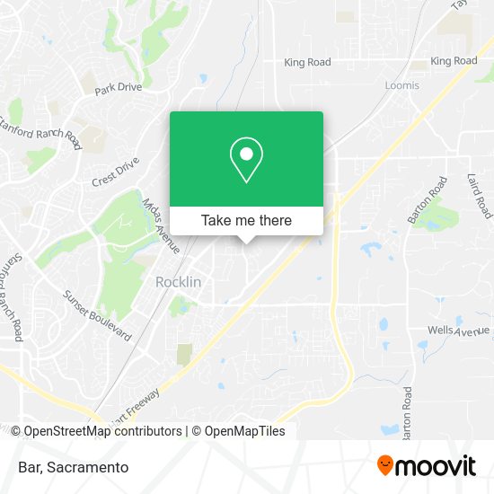 Bar map
