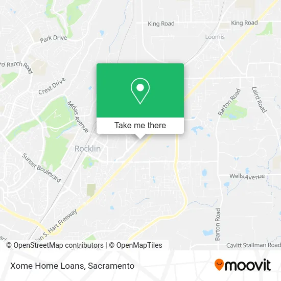Mapa de Xome Home Loans