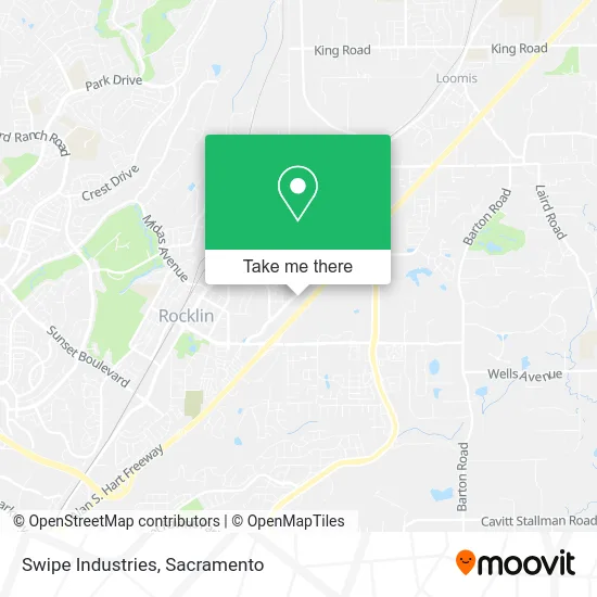 Mapa de Swipe Industries