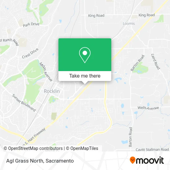 Mapa de Agl Grass North
