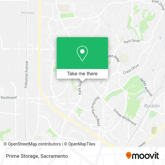 Mapa de Prime Storage