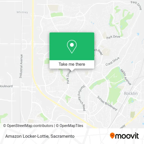 Mapa de Amazon Locker-Lottie
