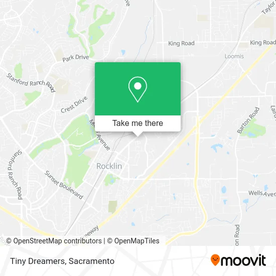 Mapa de Tiny Dreamers