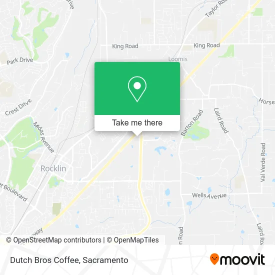 Mapa de Dutch Bros Coffee