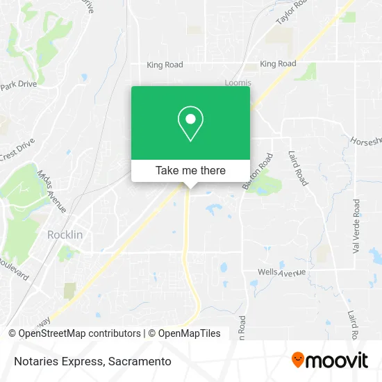 Mapa de Notaries Express