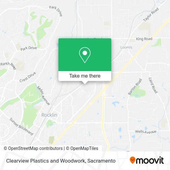 Clearview Plastics and Woodwork map