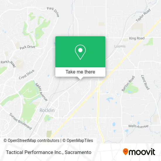 Mapa de Tactical Performance Inc.