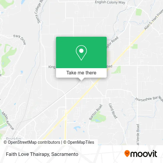 Mapa de Faith Love Thairapy
